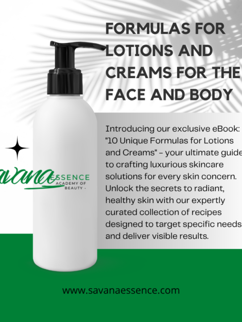 10 Unique formulas/recipes for Lotions and Creams